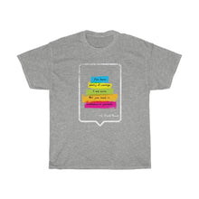 Load image into Gallery viewer, Courage Quote from Wonderful Wizard of Oz Short Sleeve V-Neck Tee