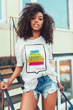 Load image into Gallery viewer, Courage Quote from Wonderful Wizard of Oz Short Sleeve V-Neck Tee