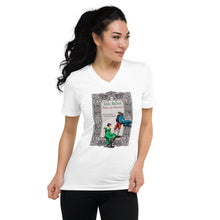 Load image into Gallery viewer, Pride and Prejudice Short Sleeve V-Neck T-Shirt