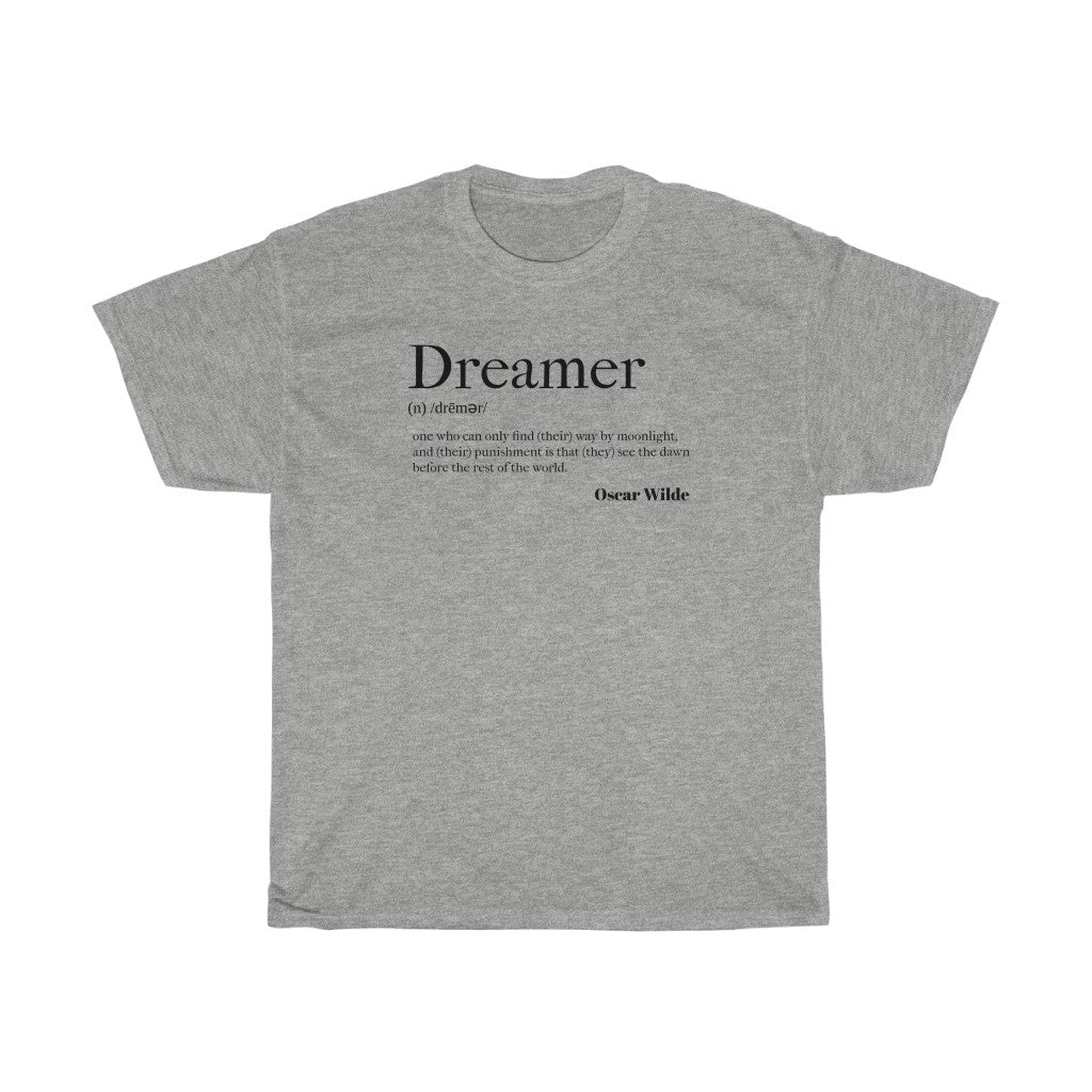 Dreamer Definition Oscar Wilde Tee