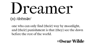 Dreamer Definition Oscar Wilde Tee